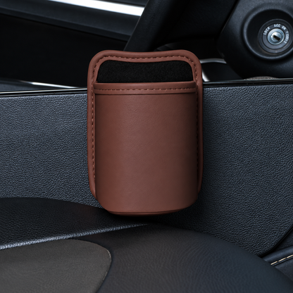 Porte gobelet marron