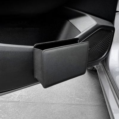 Poubelle de voiture​ s'accoche à la console centrale