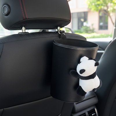 Poubelle de voiture​ noir parfait pour la décoration bébé arrière voiture