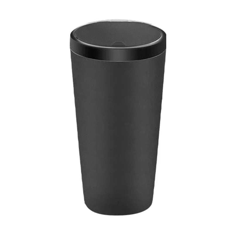 Poubelle de voiture Cup'Net cylindrique avec couvercle noir