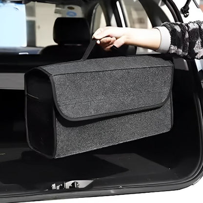 Rangement coffre voiture feutre léger transportable
