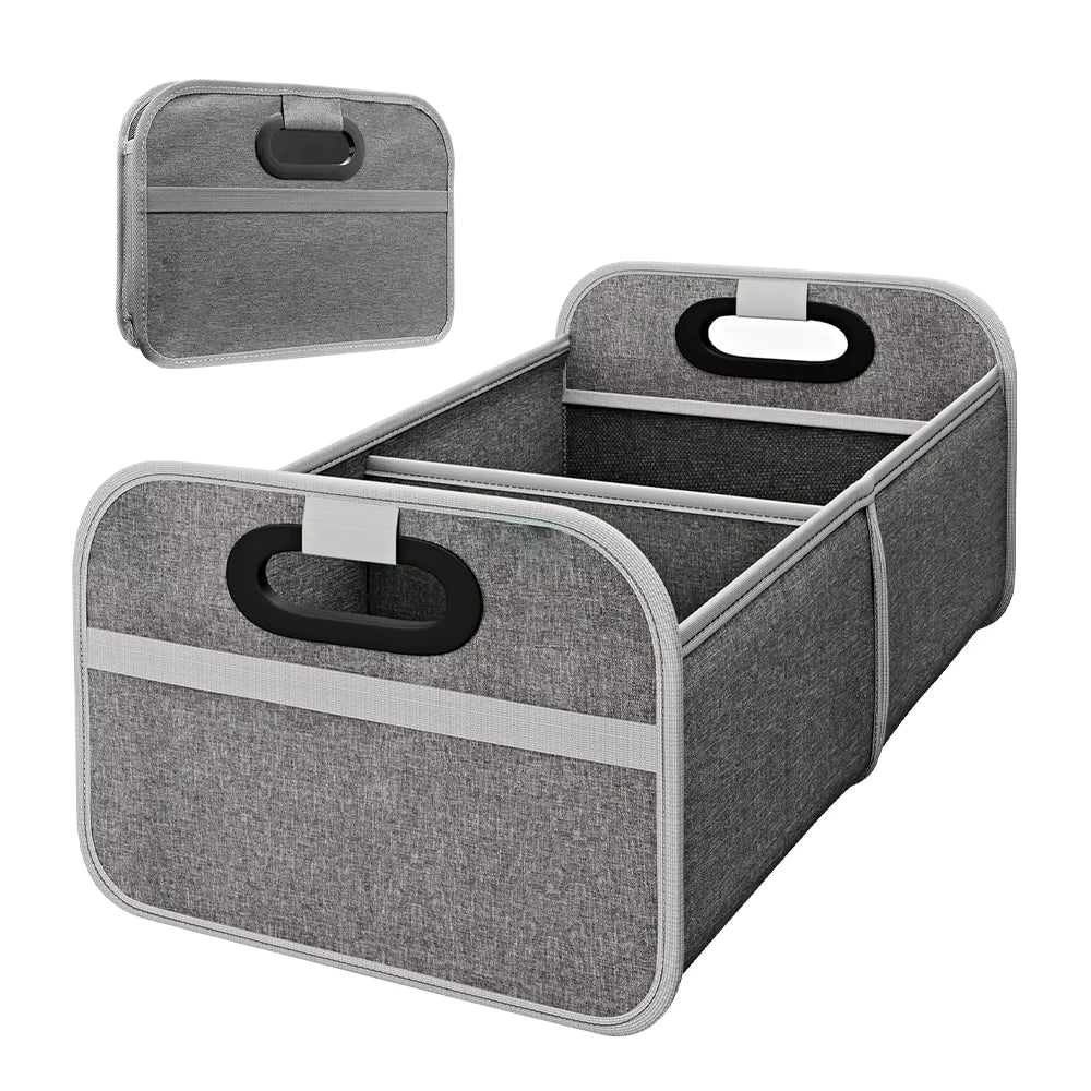 Rangement coffre voiture Organix de couleur gris