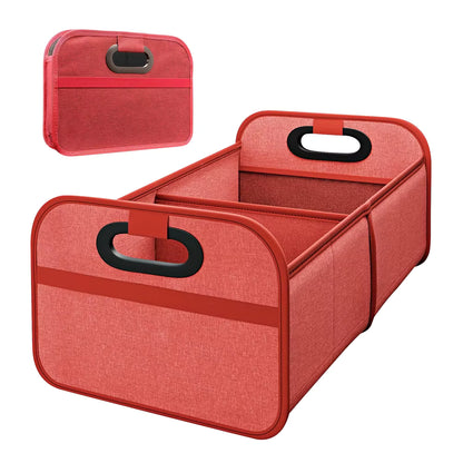 Rangement coffre voiture Organix de couleur rouge
