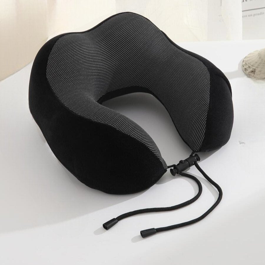 NeckRelaxingPillow™ - Noir - Auto Essentiel