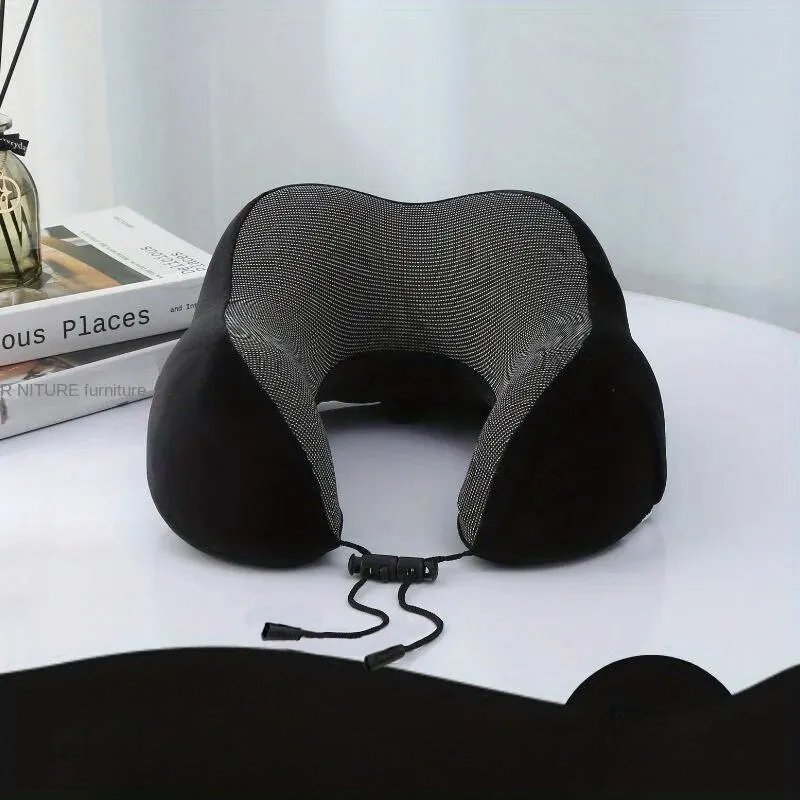 NeckRelaxingPillow™ - Noir - Auto Essentiel