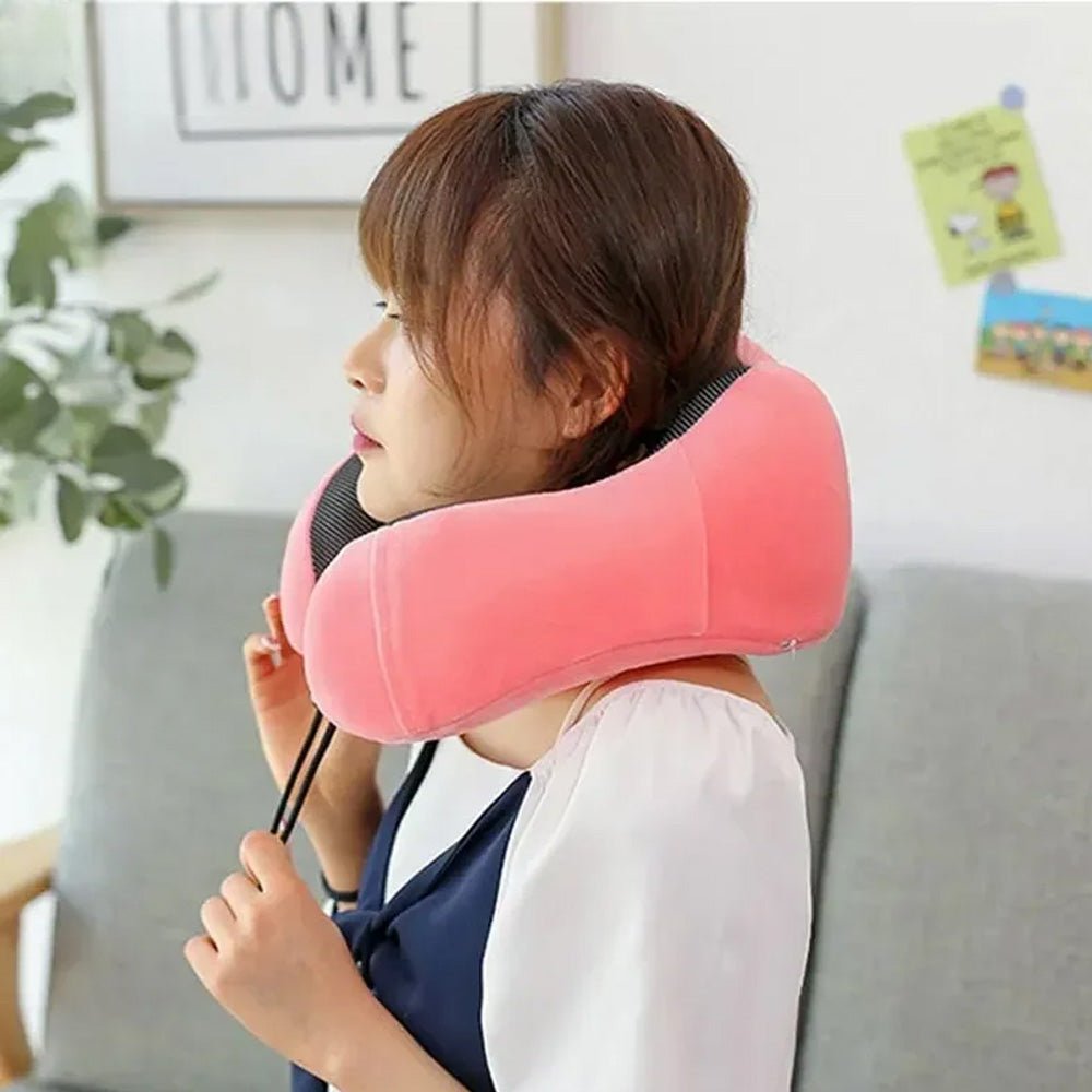 NeckRelaxingPillow™ - Rose - Auto Essentiel