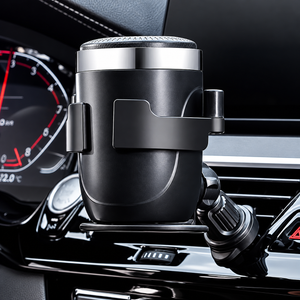 Porte gobelet voiture zoom sur le design des pinces ajustable